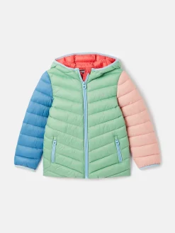 Sale Joules Girls' Kinnaird Showerproof Padded Coat Pink