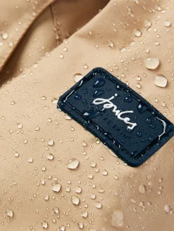 Outlet Joules Girls' Meadow Lightweight Waterproof Raincoat With Hood Stone