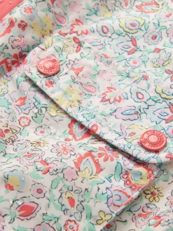 Best Joules Girls' Windbreaker Multi Floral Waterproof Raincoat MultiFloral
