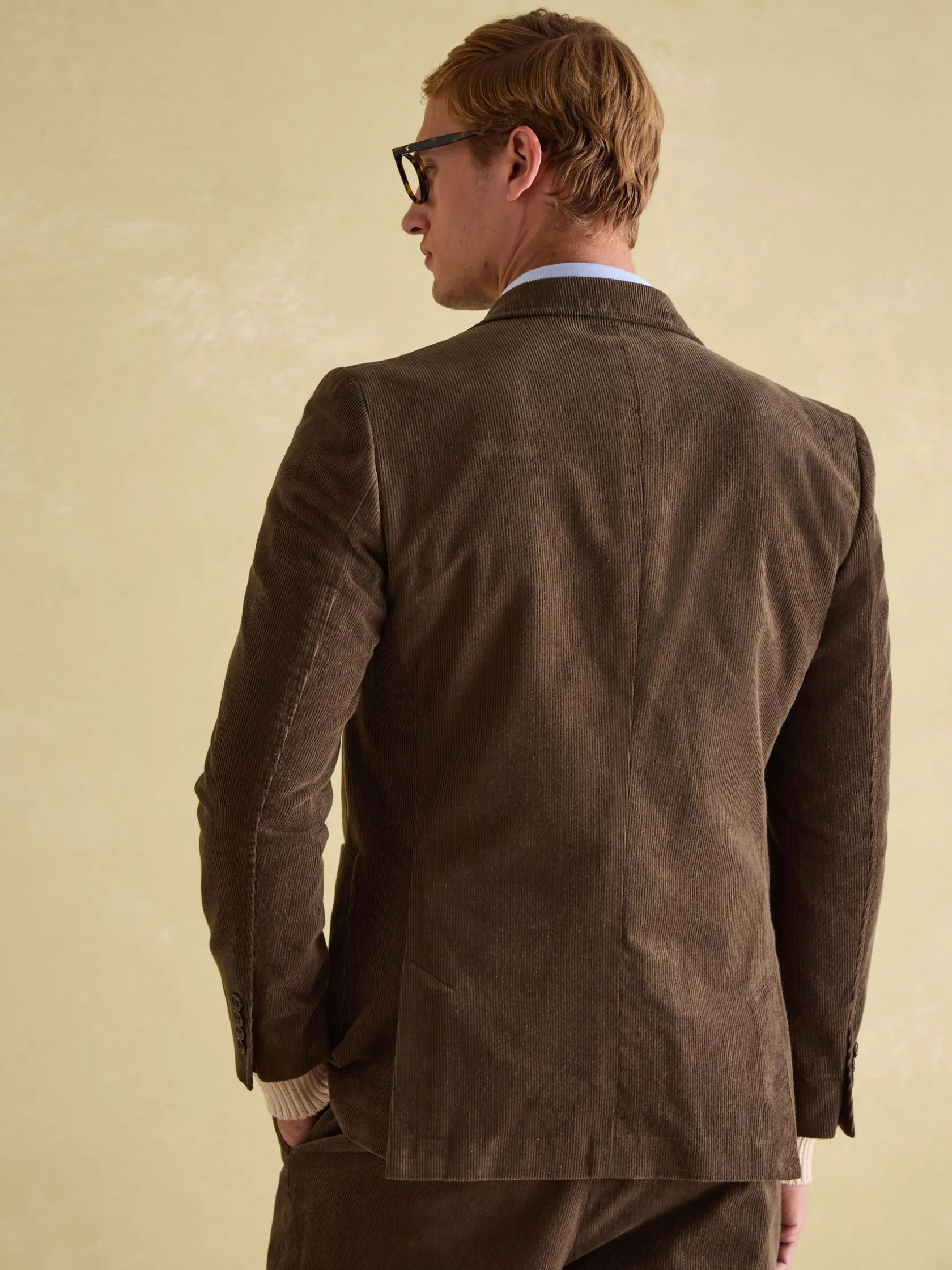 Online Joules Corduroy Slim Fit Suit Jacket Green