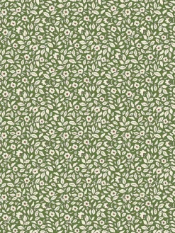 Sale Joules Ditsy Floral Print 10M Wallpaper Green