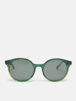 Online Joules Green Floral Round Rimmed Sunglasses GreenFloral