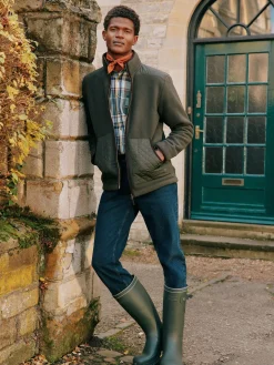 Clearance Joules field Full Zip Fleece Jacket Green