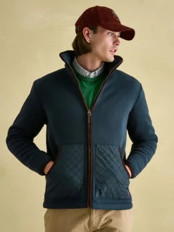 Joules Greenfield Navy Blue Full Zip Fleece Jacket NavyBlue