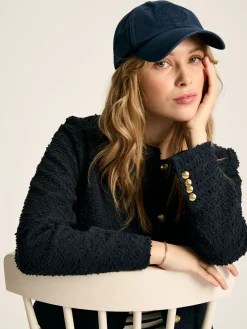 Joules Hampstead Boucle Jacket Navy