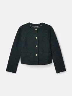 Joules Hampstead Boucle Jacket Navy