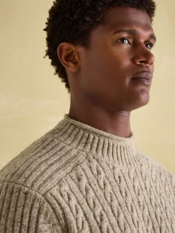 Best Joules Hansley Wool Knit Jumper Cream