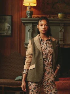 Discount Joules Harlow Hotchpotch Tweed Blazer Multi