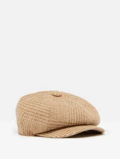 Best Joules Harrogate Baker Boy Hat Brown/Cream