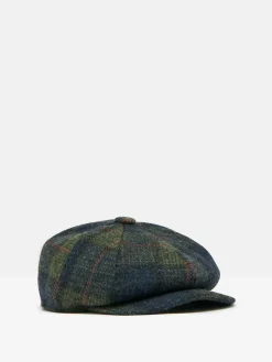Hot Joules Harrogate Baker Boy Hat Green/Blue