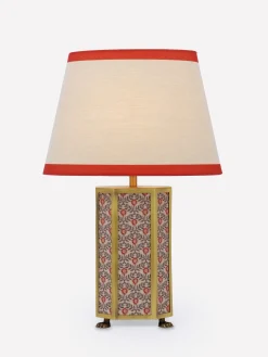 Outlet Joules Helmingham Floral Print Claw Foot Table Lamp FloralPrint