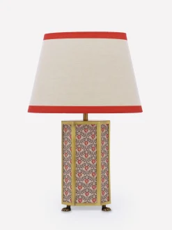 Outlet Joules Helmingham Floral Print Claw Foot Table Lamp FloralPrint