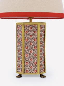 Outlet Joules Helmingham Floral Print Claw Foot Table Lamp FloralPrint