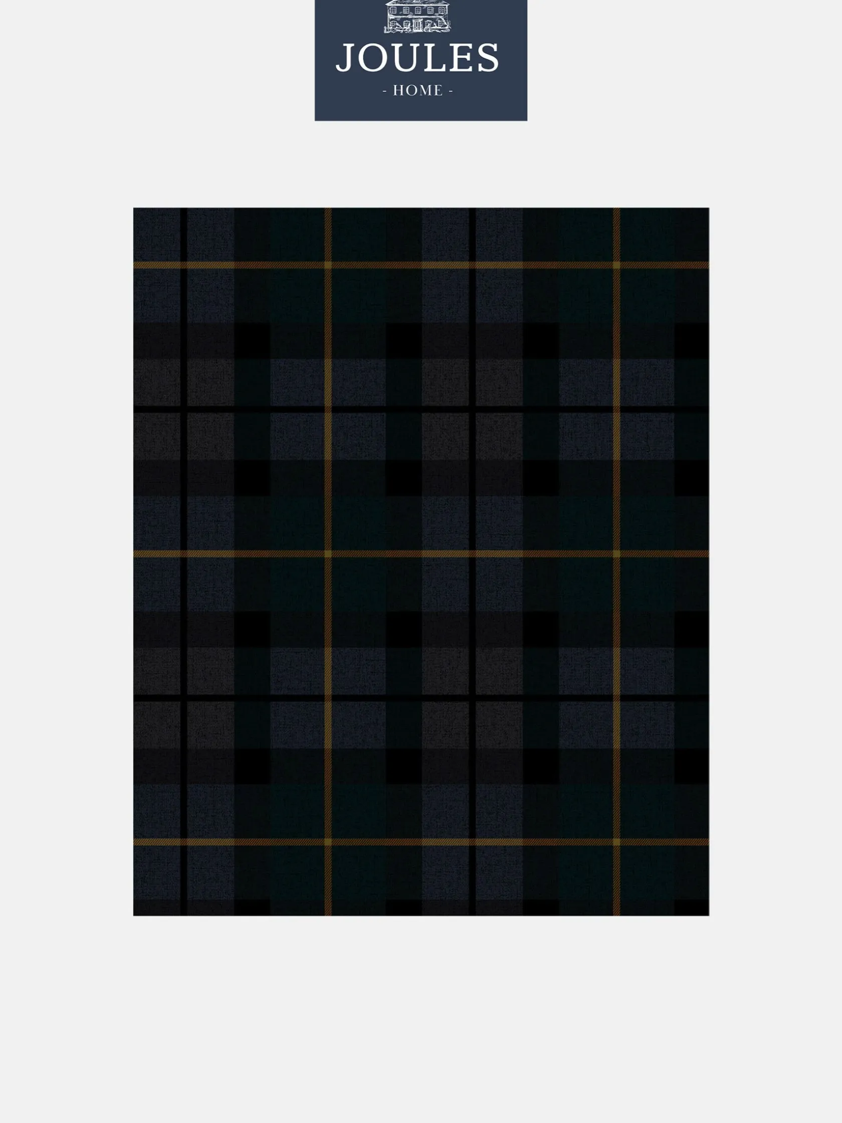 Hot Joules Heritage Blue Rothero Check 10M Wallpaper HeritageBlue