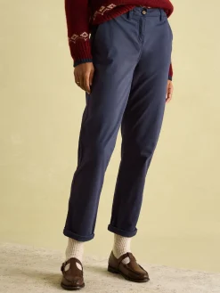 Sale Joules Hesford Navy Blue Chino Trousers NavyBlue