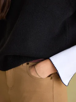 Discount Joules Holly Regular Fit Knitted Vest Black