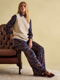 Clearance Joules Holly Longline Knitted Vest Camel