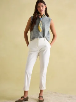 Outlet Joules Holly Regular Fit Knitted Vest Grey