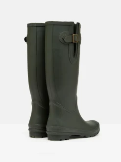 Clearance Joules Houghton Adjustable Tall Wellies Green