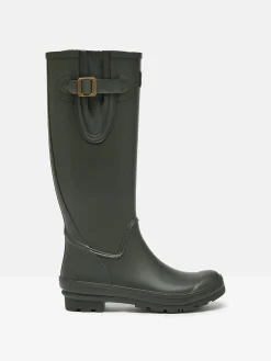Clearance Joules Houghton Adjustable Tall Wellies Green