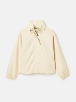 Joules Hove Waterproof Windbreaker Jacket Cream