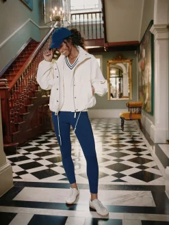 Joules Hove Waterproof Windbreaker Jacket Cream