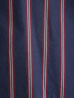 Discount Joules Hugo Navy Stripe Cotton Pyjama Set NavyStripe