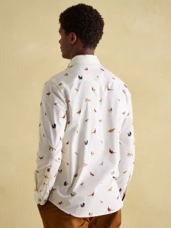 Discount Joules Invitation Cotton Shirt Cream