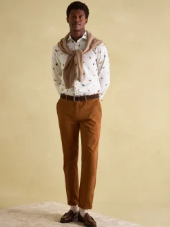 Discount Joules Invitation Cotton Shirt Cream