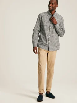 Joules Invitation Green Floral Cotton Shirt GreenFloral