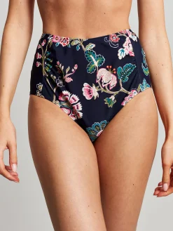New Joules Jasmine Navy Floral Bikini Bottoms NavyFloral