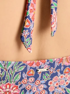 Best Joules Jasmine Printed Swimsuit Navy