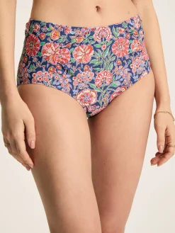 Joules Jasmine Pink & Navy Tankini Bottoms Pink&Navy
