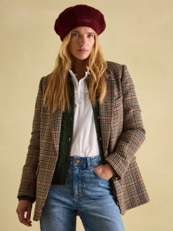 Discount Joules Joelle Burgundy Red Knitted Beret BurgundyRed