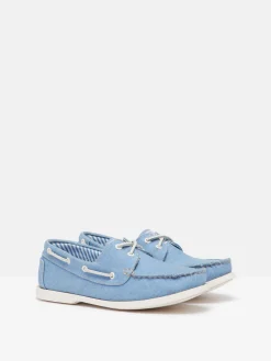 Sale Joules X Chatham Jetty Deck Shoes Blue