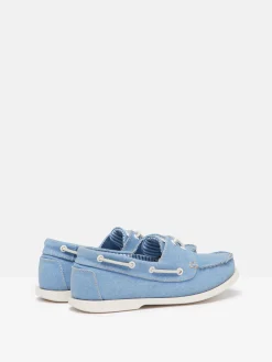Sale Joules X Chatham Jetty Deck Shoes Blue