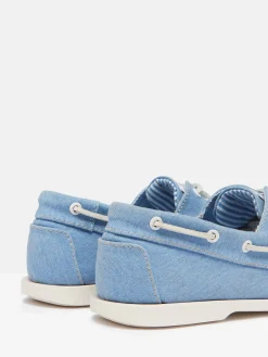 Sale Joules X Chatham Jetty Deck Shoes Blue