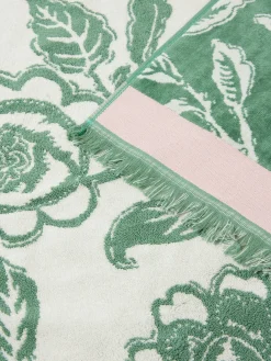 Clearance Joules Juliette 100% Cotton Towel Green