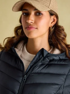 Sale Joules Kenley Showerproof Padded Coat with Hood Navy