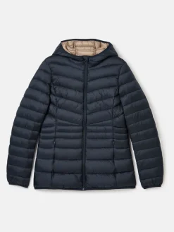 Sale Joules Kenley Showerproof Padded Coat with Hood Navy
