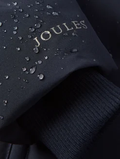 New Joules Kids' Padwell Navy Blue Waterproof Padded Coat NavyBlue