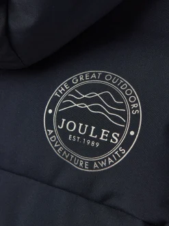New Joules Kids' Padwell Navy Blue Waterproof Padded Coat NavyBlue