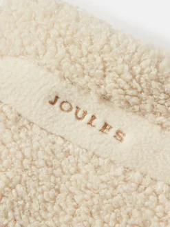 Sale Joules Kids' Sadie Cream & Natural Borg Fleece Gilet Cream&Natural