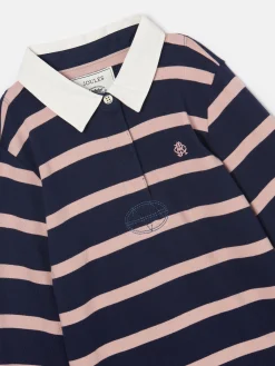 Online Joules Kids' Sammie Stripe Rugby Top Blue