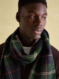 Discount Joules Langtree Green & Navy Scarf Green&Navy