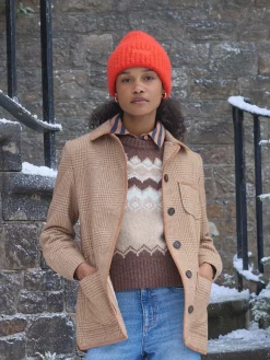 Discount Joules Launton Tweed Jacket Check