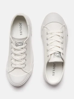 Hot Joules Leather Coast Pumps White