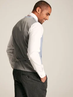 Online Joules Light Blue Morning Suit Waistcoat LightBlue