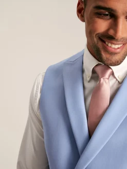 Online Joules Light Blue Morning Suit Waistcoat LightBlue