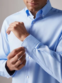 Sale Joules Light Blue Slim Fit Shirt LightBlue